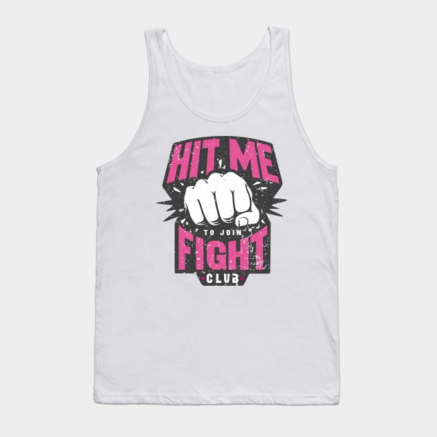 Fight Club Entrance Tank Top by Olipop